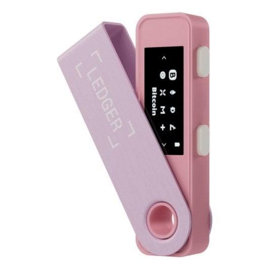Monedero Ledger Nano S Plus USB-C Écran OLED Rose pastel
