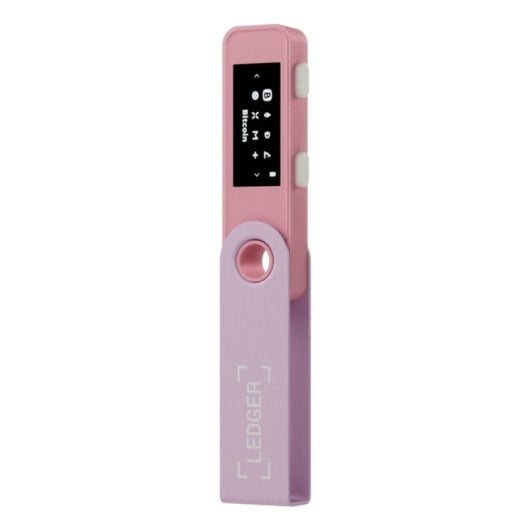 Monedero Ledger Nano S Plus USB-C Écran OLED Rose pastel