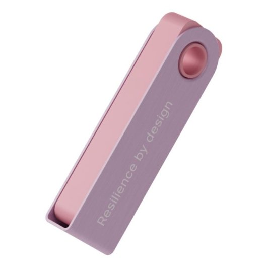 Monedero Ledger Nano S Plus USB-C Écran OLED Rose pastel