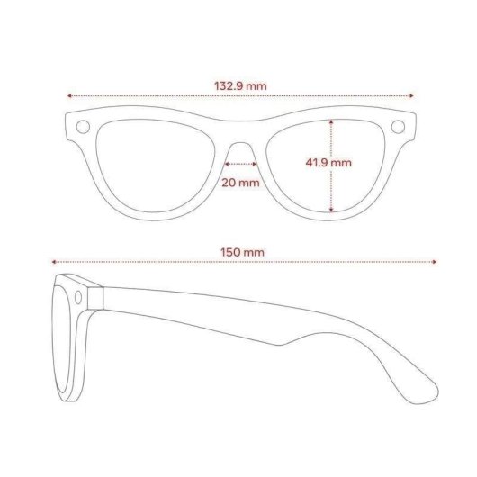 Meta Ray-Ban Skyler Gafas Inteligentes Câmara Integrada IA Altifalantes Preto