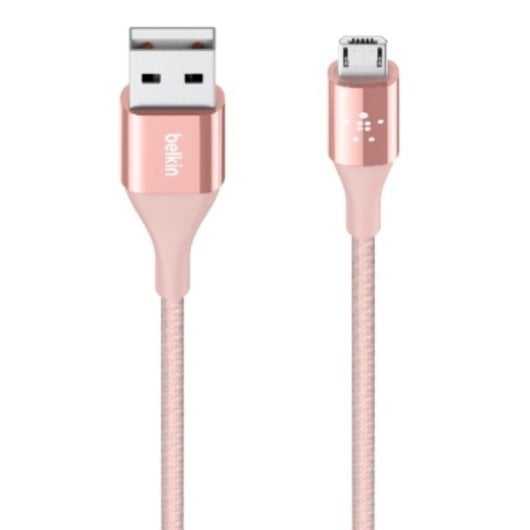 Câble USB Belkin DuraTek 1,2 m USB A vers Micro-USB B Or/Rose