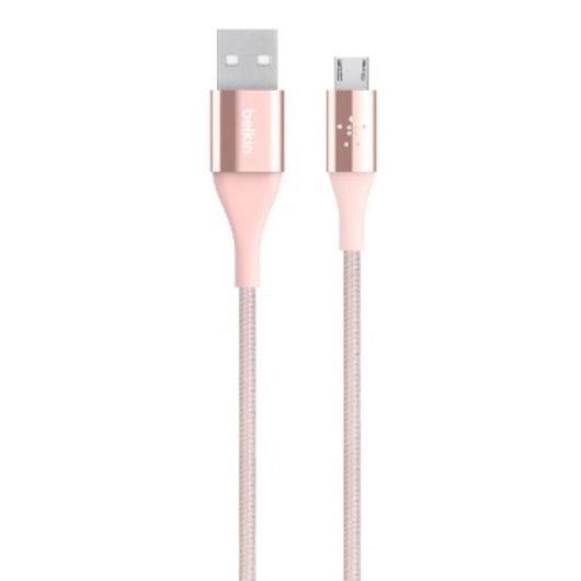 Câble USB Belkin DuraTek 1,2 m USB A vers Micro-USB B Or/Rose