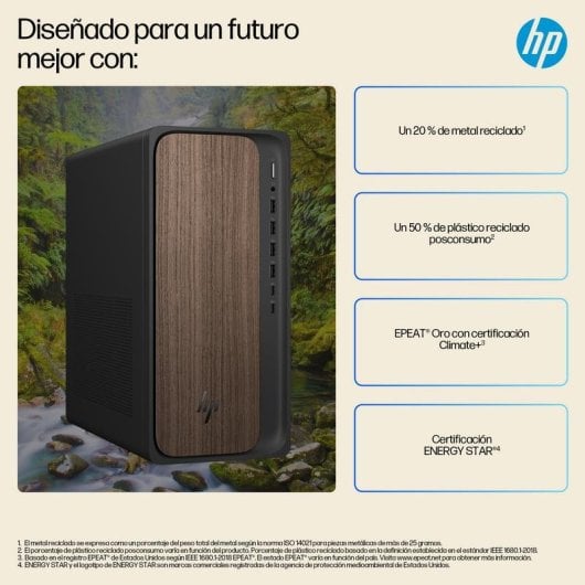 HP OmniDesk Desktop AI M03-0013ns Intel Core Ultra 5 225 16GB 1TB SSD Intel Graphics Windows 11 Wi-Fi 6