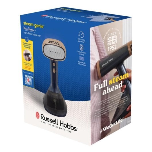 Dampfbürste Russell Hobbs 28550-56 Handgerät 1400 W 0,2 L Blau Gold 3 m