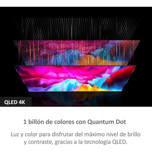 TV Haier QLED H55S80EUX 55" 4K Smart TV 120Hz Google TV