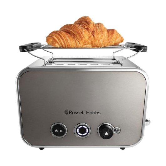 Grille-pain Russell Hobbs Distinctions Titanium 2 fentes Inox 1600 W LED
