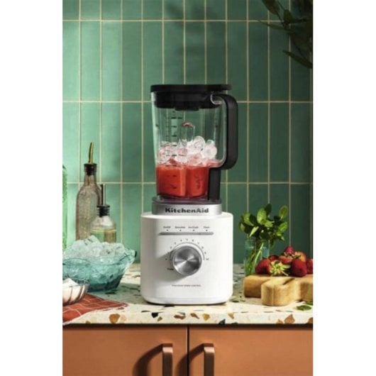 Licuadora KitchenAid 5KSB2073EPL 2L 1200W blanc porcelaine picahielo