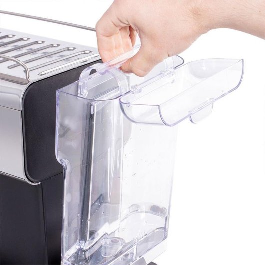 Cafetière expresso Russell Hobbs Distinctions Titanium 1,2L 15 Bars Chauffe-tasses mousseur