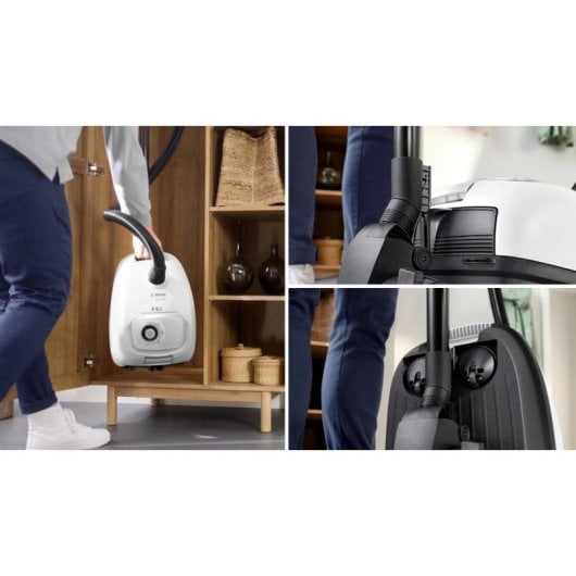 Aspirapolvere Con Sacco Bosch BGB41WH1 0,6kW Con Cavo Bianco