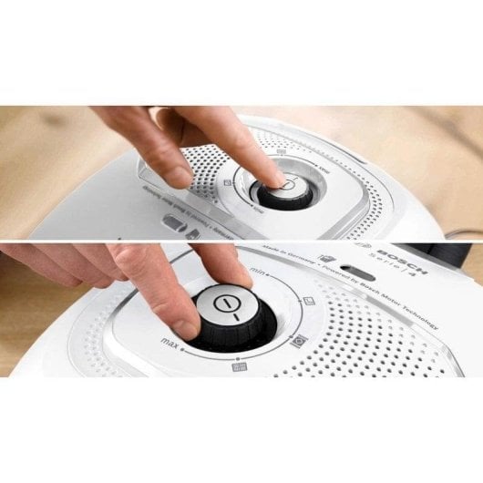 Staubsauger mit Beutel Bosch BGB41WH1 600W 4L Microfilter Zubehör Weiß