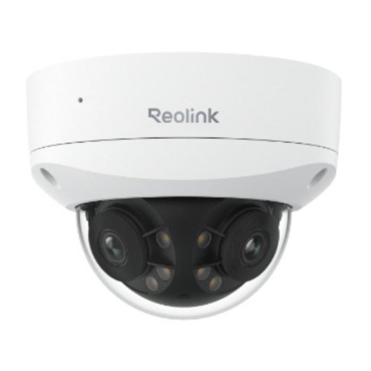 Câmera de vigilância Reolink Duo 3V PoE 4K Visão Noturna Externa IA Controle por Voz Áudio Bidirecional