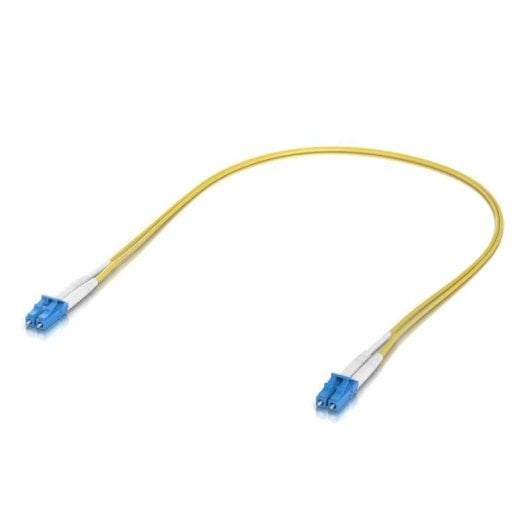 Cavo in fibra ottica Ubiquiti UACC-OFC-S2-LULU-0.5M-50 OS2 LC-LC 0,5 m 50 pezzi giallo