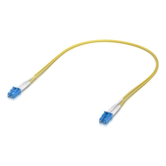 Cavo in fibra ottica Ubiquiti UACC-OFC-S2-LULU-0.5M-50 OS2 LC-LC 0,5 m 50 pezzi giallo