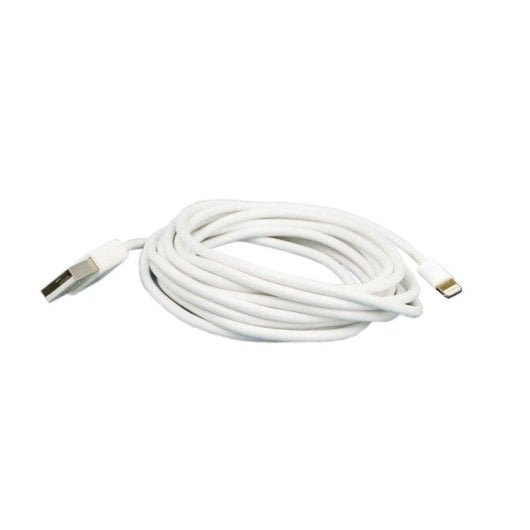 Câble USB Dam Electronics iPhone 5/6/6 Plus 3m Blanc