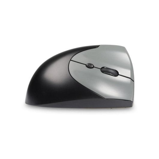 Souris BakkerElkhuizen Handshake Sans fil RF+Bluetooth+USB-C 6400 DPI Noir Gris Ergonomique