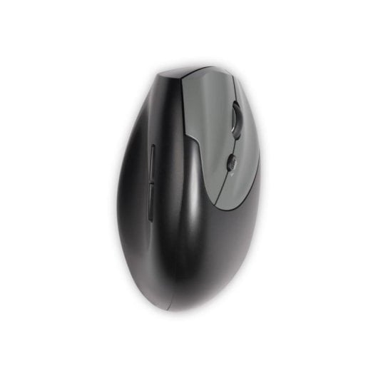 Souris BakkerElkhuizen Handshake Sans fil RF+Bluetooth+USB-C 6400 DPI Noir Gris Ergonomique