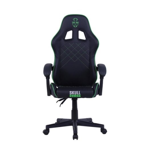 Fauteuil gaming Skull Factory siège et dossier rembourrés, accoudoirs réglables, noir