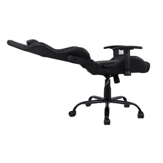 Fauteuil gaming Skull Factory Advance siège et dossier rembourrés métal noir 2D