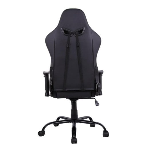 Fauteuil gaming Skull Factory Advance siège et dossier rembourrés métal noir 2D