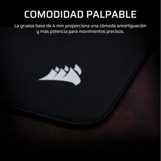 Tappetino Mouse Corsair CH-941C0A0-WW Pro Control Medio Antiscivolo Lavabile Nero