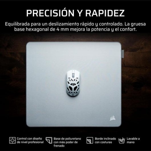 Tappetino Gaming Corsair MM Pro Control Medio Antiscivolo Grigio