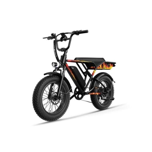 Bicicleta eléctrica Jasion JC1 Retrovolt 500W batería 48V neumáticos 20" suspensión