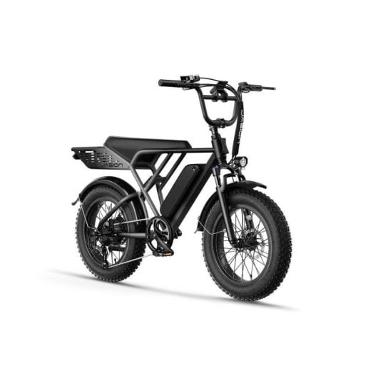 Bicicleta eléctrica Jasion JC1 500W 20" suspensión y batería 48V 12,5Ah Gris