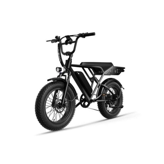 Bicicleta eléctrica Jasion JC1 500W 20" suspensión y batería 48V 12,5Ah Gris