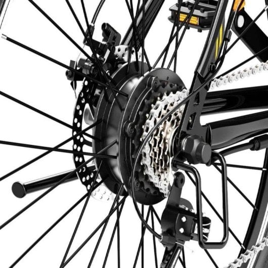 Bicicleta eléctrica Yoloway M10 250 W 36 V 12,5 Ah Verde Suspensão LCD