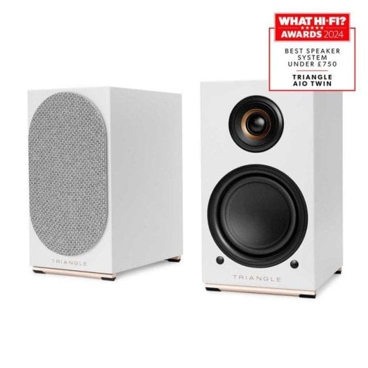 Lautsprecher Triangle Regallautsprecher Drahtlos & Kabelgebunden 100W mit Bluetooth & AirPlay