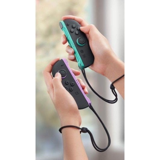 Comando Nintendo Joy-Con 2 Par Par Púrpura Verde Bluetooth Switch 2