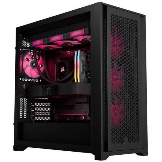 Memória RAM Corsair VENGEANCE RGB RS 32GB 2x16GB DDR5 5600MHz CL40 Kit Intel XMP AMD EXPO Cinzento RGB