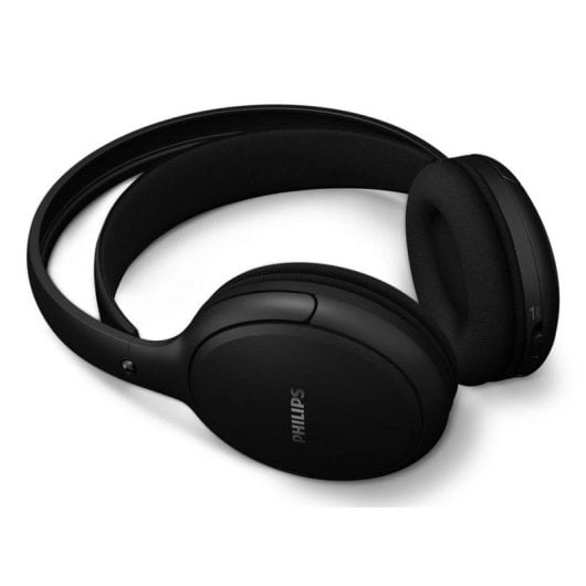 Auriculares Philips SHC5200M2/12 inalámbricos RF para TV con micrófono y cancelación de ruido negros