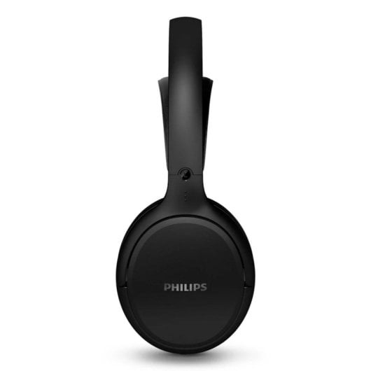 Auriculares Philips SHC5200M2/12 inalámbricos RF para TV con micrófono y cancelación de ruido negros