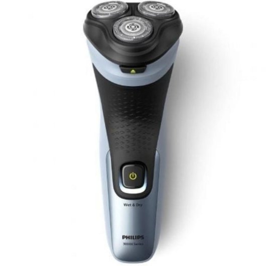 Rasoir Visage Philips Shaver Series 3000X X3063 Sans Fil 45min Sec et Mouillé 3 Têtes Tondeuse