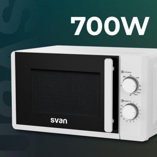 Microonde Svan SMW2701G 20L 700W con Grill 5 Livelli Potenza