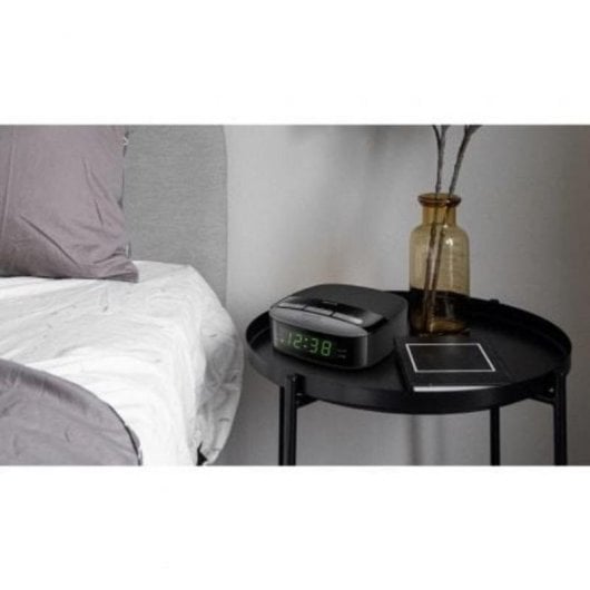 Radio-réveil Philips TAR3305 FM double alarme affichage LED digital