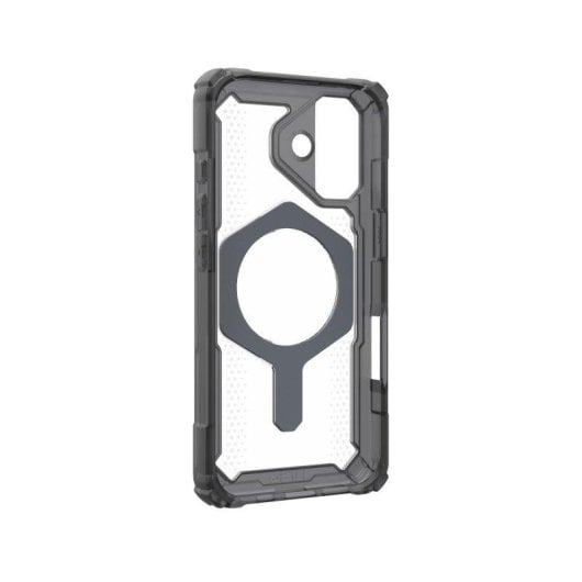 Coque Urban Armor Gear iPhone 17 Plasma XTE Grise avec MagSafe et support métal