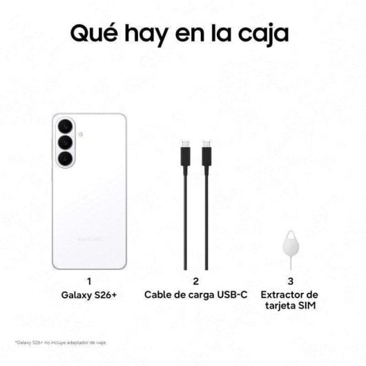 Samsung Galaxy S26 Plus 5G 12 GB 512 GB 6,7" Bianco