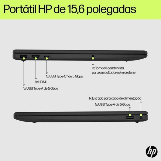 Portatile HP 15-fd1015np 15.6" Intel Core Ultra 5 125H 32GB 512GB SSD Intel Arc Graphics FreeDOS