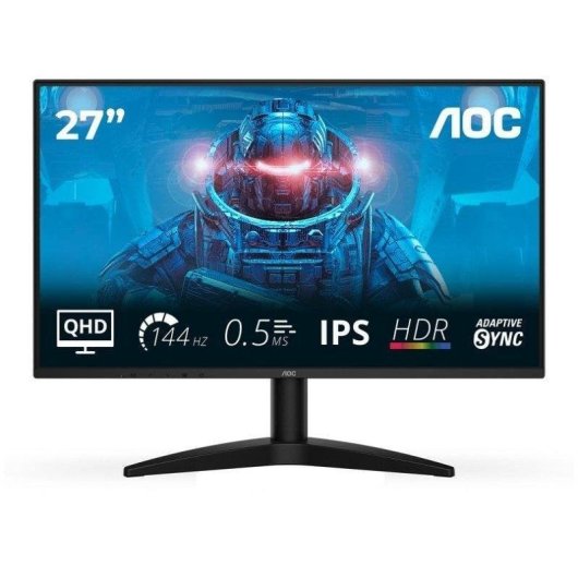 Monitor AOC Q27B36X 27" Quad HD 144 Hz IPS 0,5 ms MPRT HDR10 AdaptiveSync