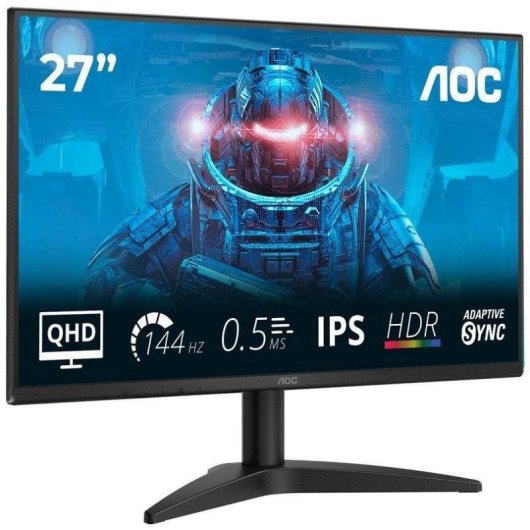 Monitor AOC Q27B36X 27" Quad HD 144 Hz IPS 0,5 ms MPRT HDR10 AdaptiveSync