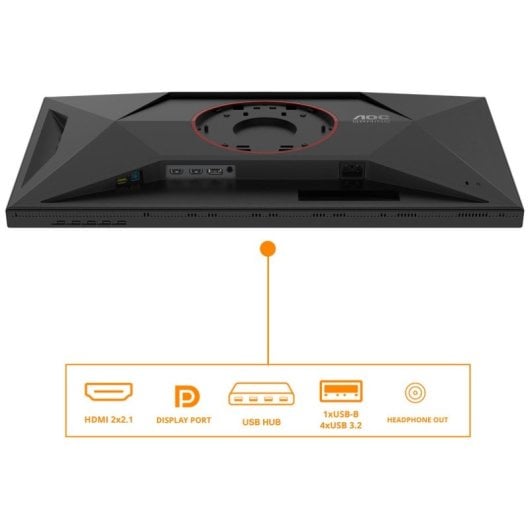 Monitor AOC U27G4XM 27" UltraHD 4K 160Hz Fast IPS MiniLED 1ms USB HDR1000