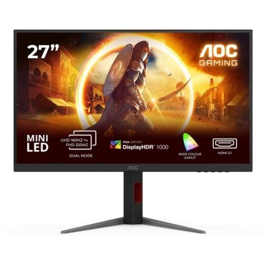 Écran PC AOC U27G4XM 27" Ultra HD 4K 160Hz Fast IPS MiniLED HDR1000 1ms