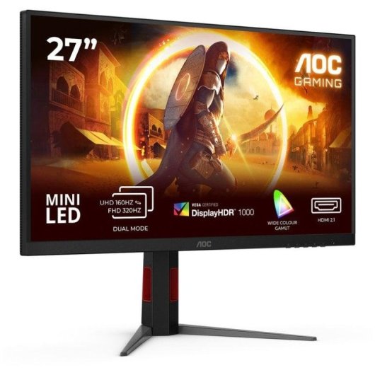 Écran PC AOC U27G4XM 27" Ultra HD 4K 160Hz Fast IPS MiniLED HDR1000 1ms