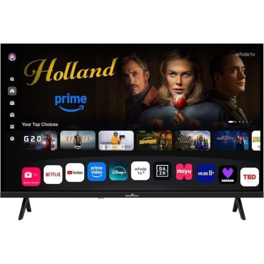 TV Smart Tech LED 32HH01K 32" HD 60Hz Smart TV Whale OS HDR Dolby Audio