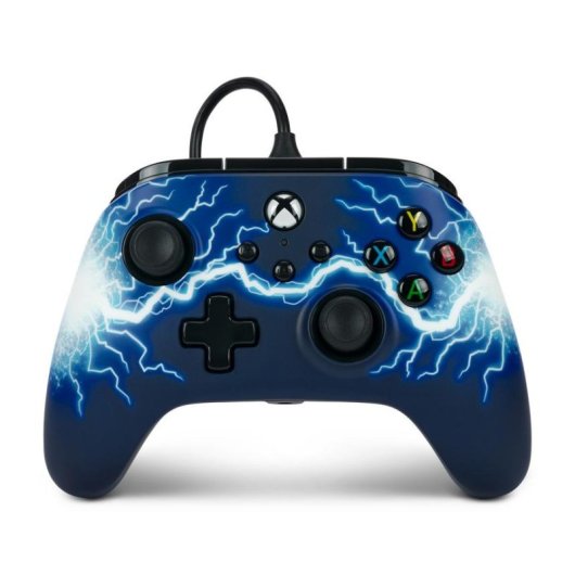 Manette PowerA XBGP0190-01 Filaire USB Noir Bleu PC Xbox One