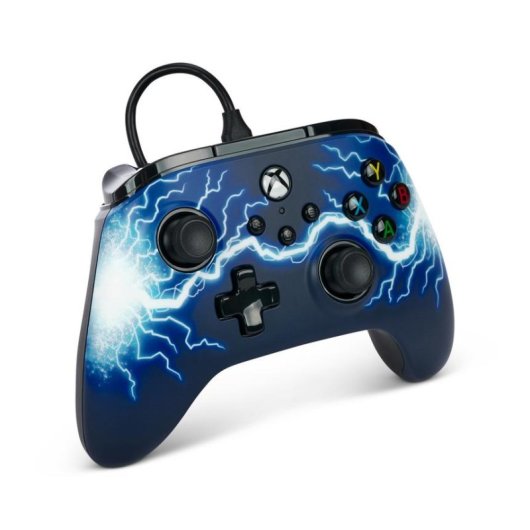 Manette PowerA XBGP0190-01 Filaire USB Noir Bleu PC Xbox One