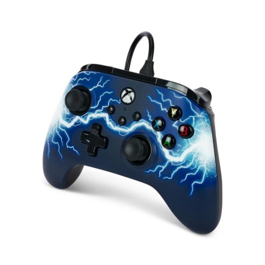 Manette PowerA XBGP0190-01 Filaire USB Noir Bleu PC Xbox One