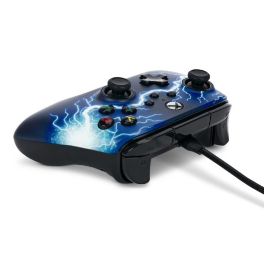 Manette PowerA XBGP0190-01 Filaire USB Noir Bleu PC Xbox One